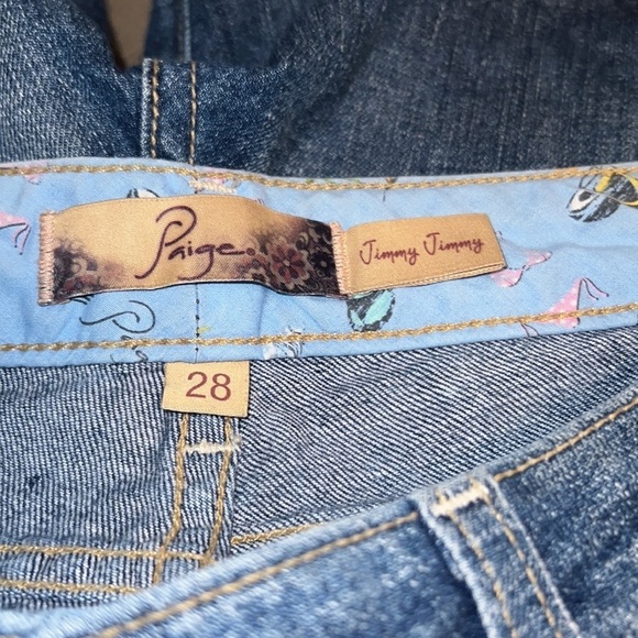Paige Jimmy Jimmy Jean Shorts Size 28 - Picture 3 of 6